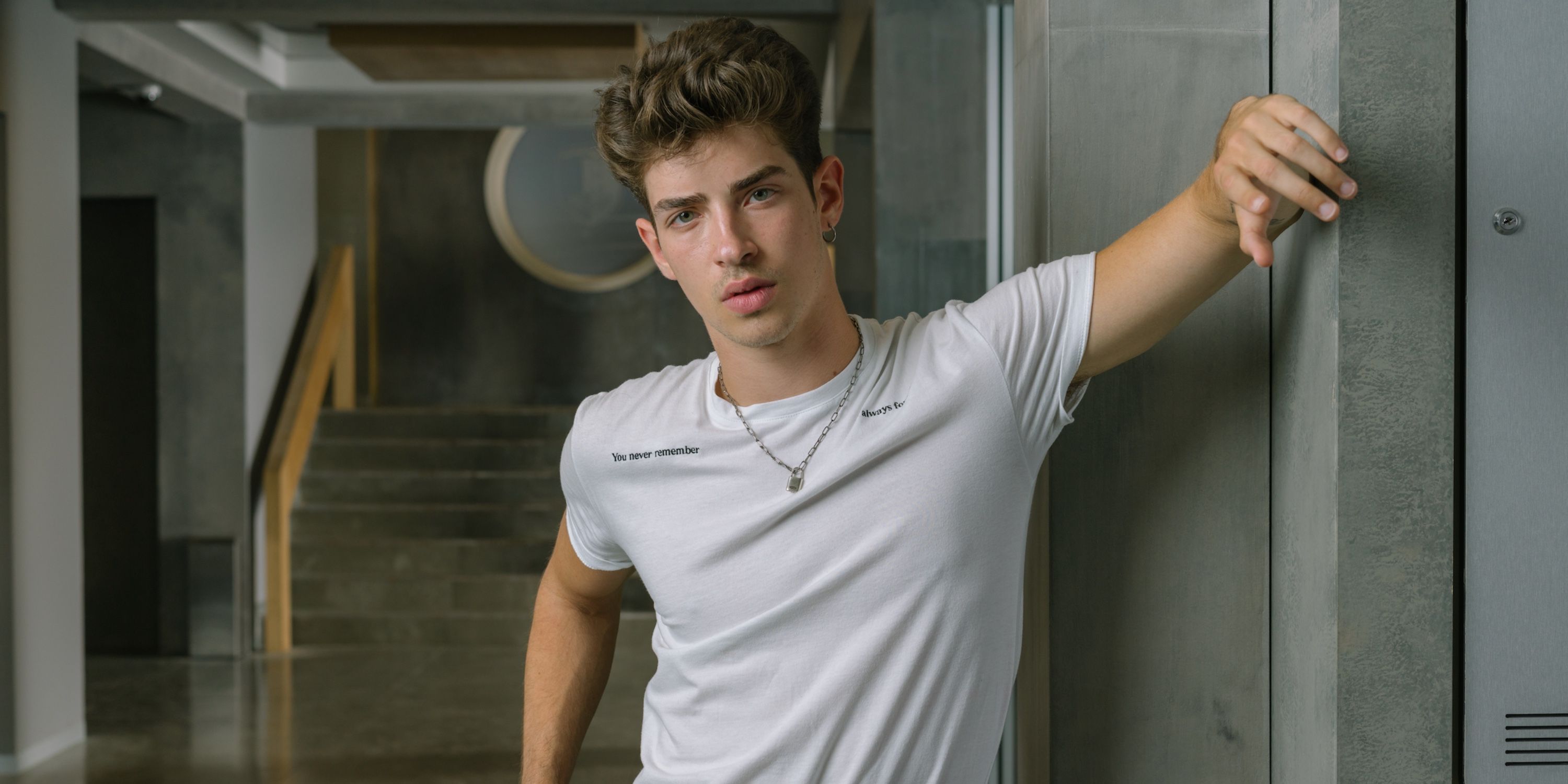 Manu Ríos as Patrick Blanco Commerford in Elite Season 4 on Netflix