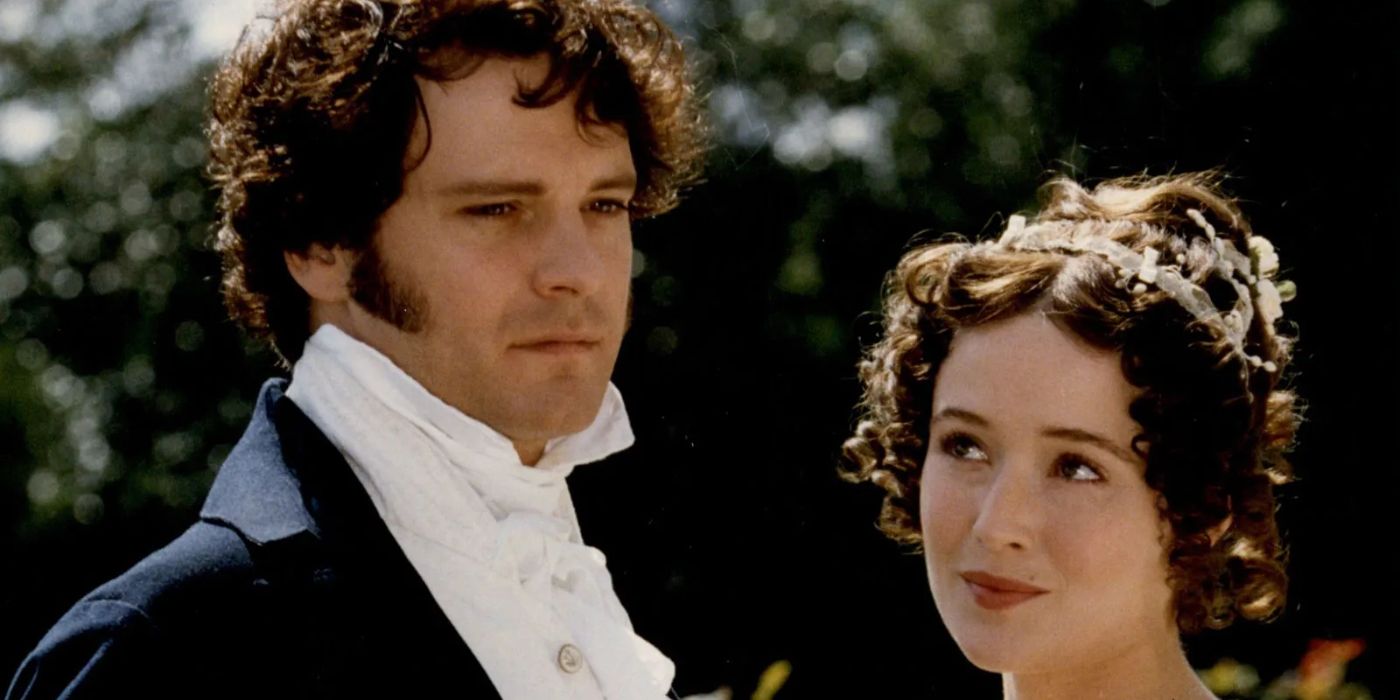 Elizabeth and Mr Darcy in 1995 Pride and Prejudice