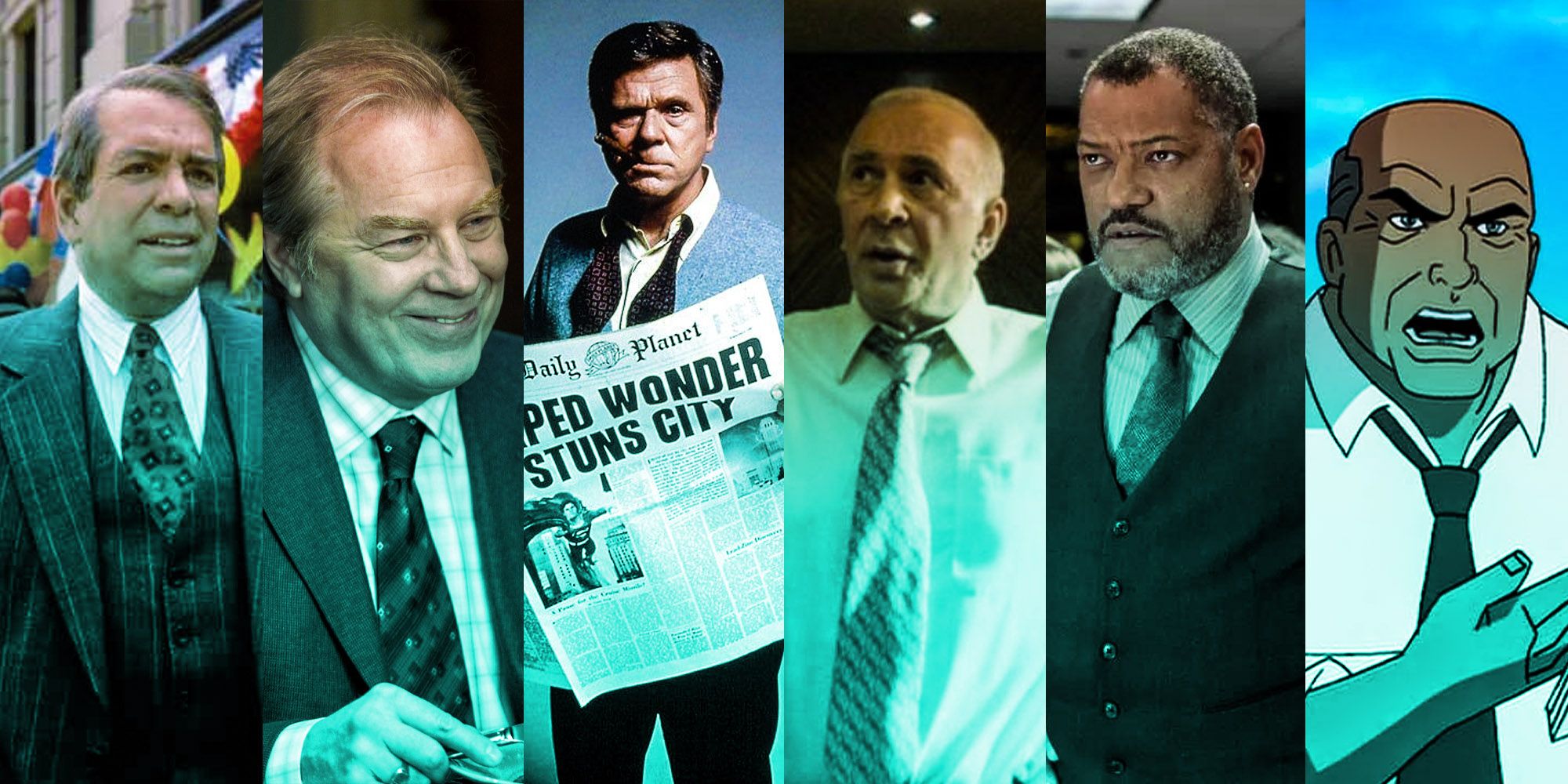 Every Actor Who Has Portrayed DCs Perry White Lane Smith Michael McKean Jackie Cooper Frank Langella and Laurence Fishburne