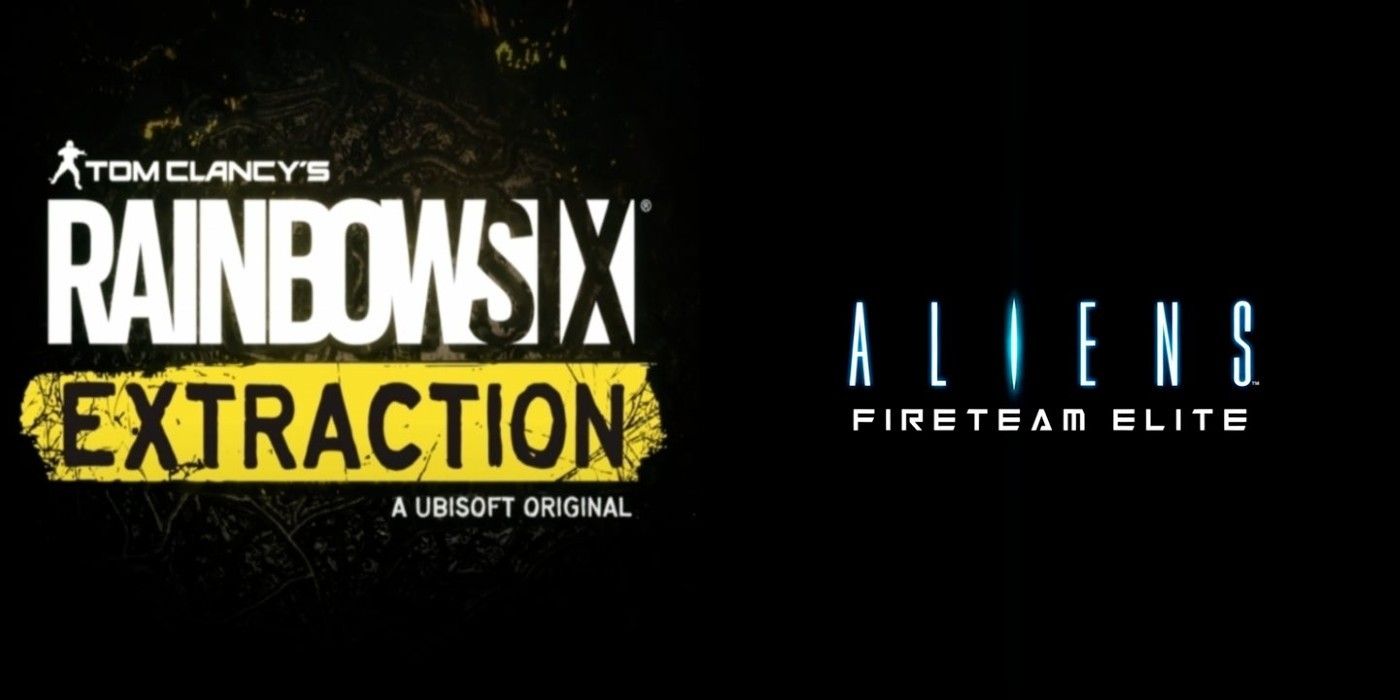 Rainbow Six Extraction &amp; Aliens: Fireteam Elite Logos Merged