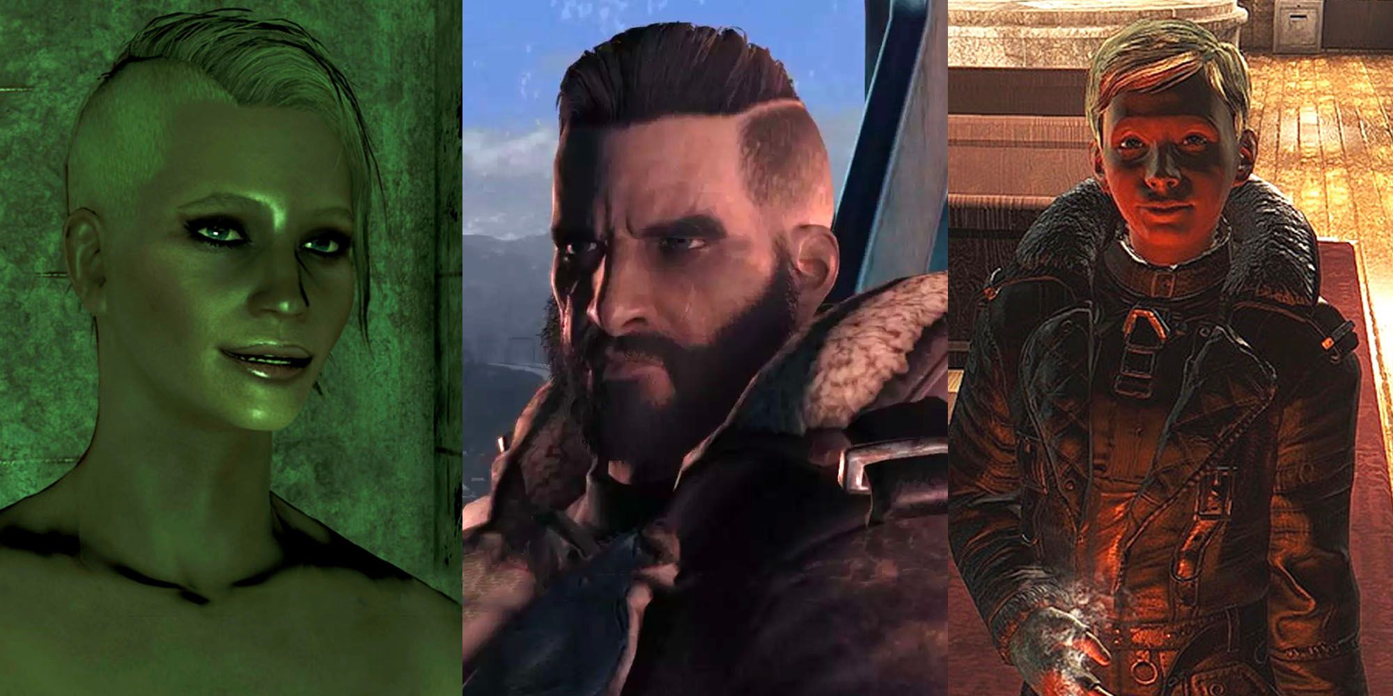 Some of the characters featured in Bathesda's Fallout 4.