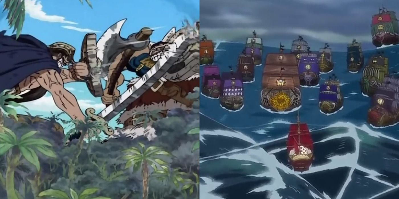 One Piece: 10 Best Rivalries From The Old Pirate Generations