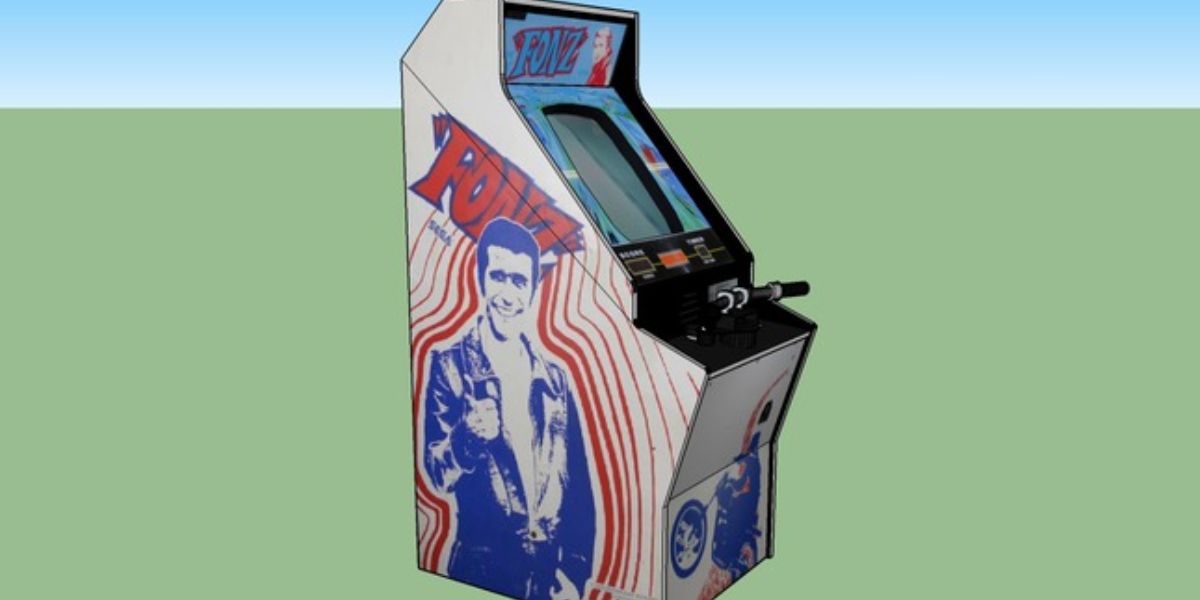 Fonz arcade game machine
