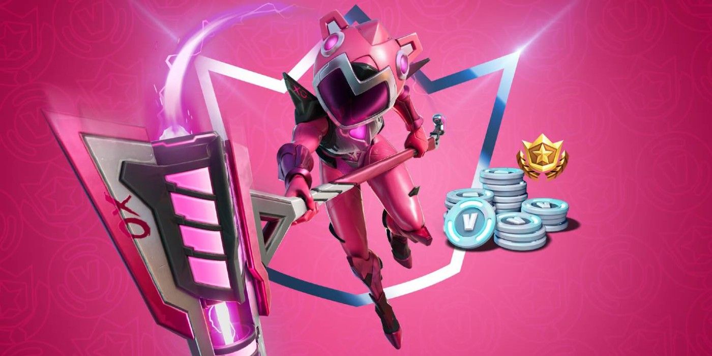 The June Fortnite Crew Pack includes the Mecha Cuddle Master skin and cosmetics.