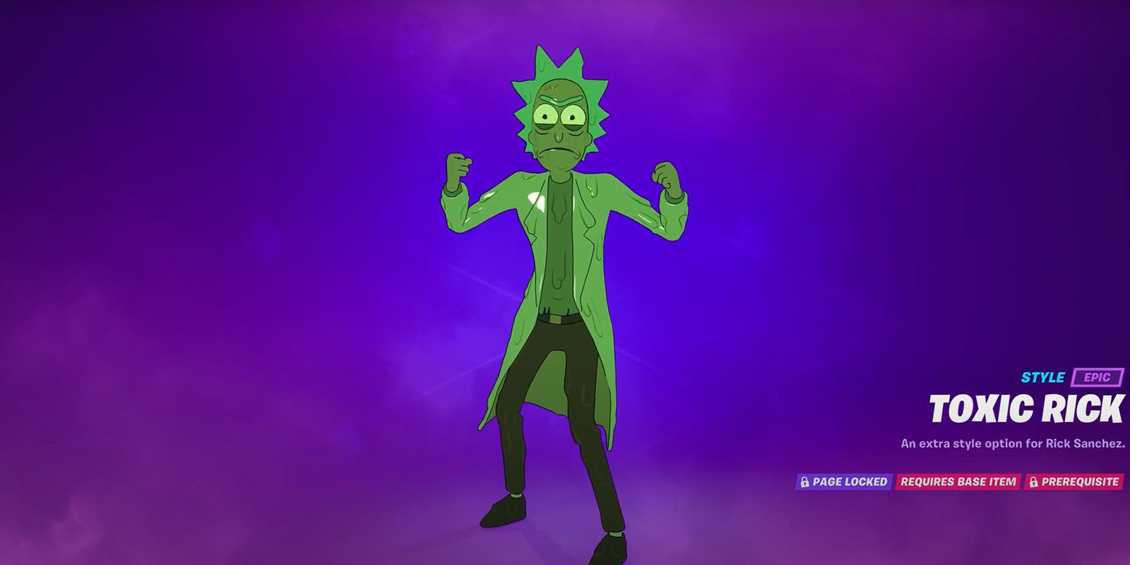 Fortnite How to Unlock the Toxic Rick Style