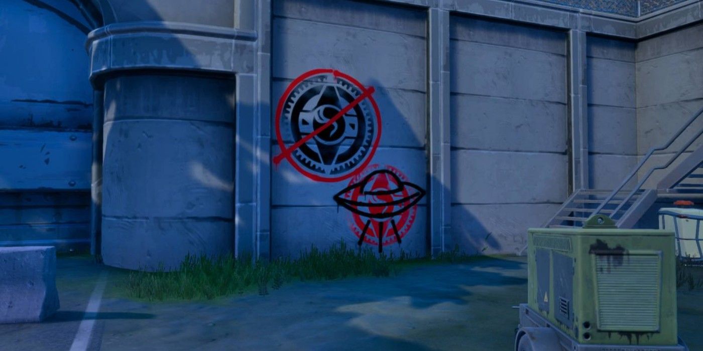 Alien Graffiti in Fortnite Season 7