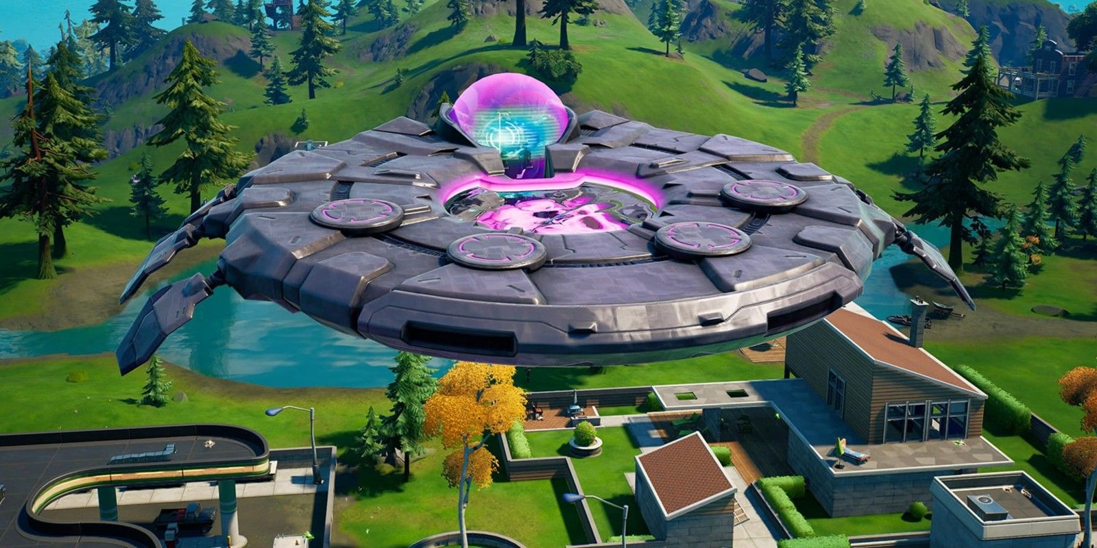 Players can drive UFOs in Fortnite Season 7