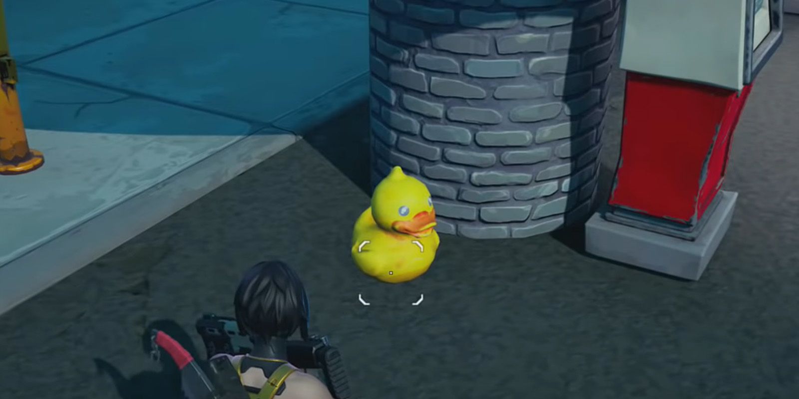Fortnite Where to Place Rubber Ducks in Retail Row Pleasant Park &amp; Believer Beach