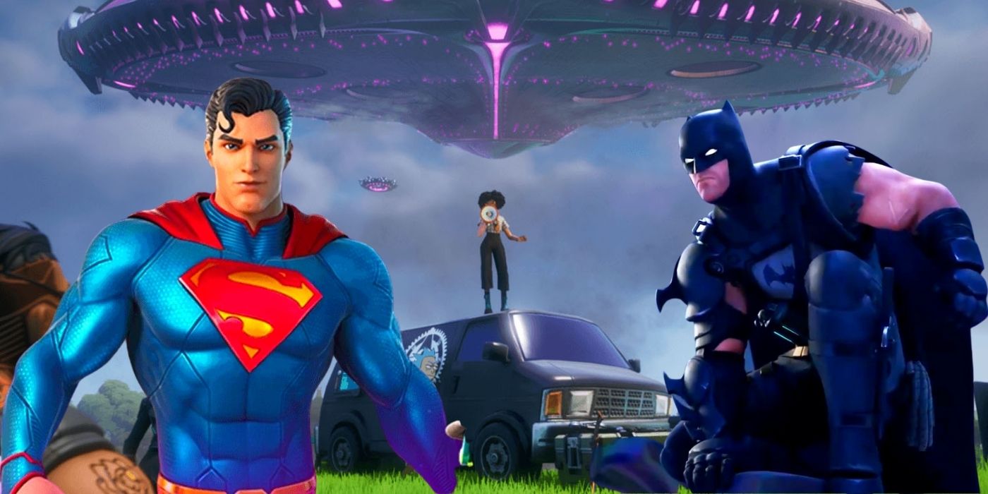 Fortnite's Superman Has Batman Locker In Trailer Easter Egg