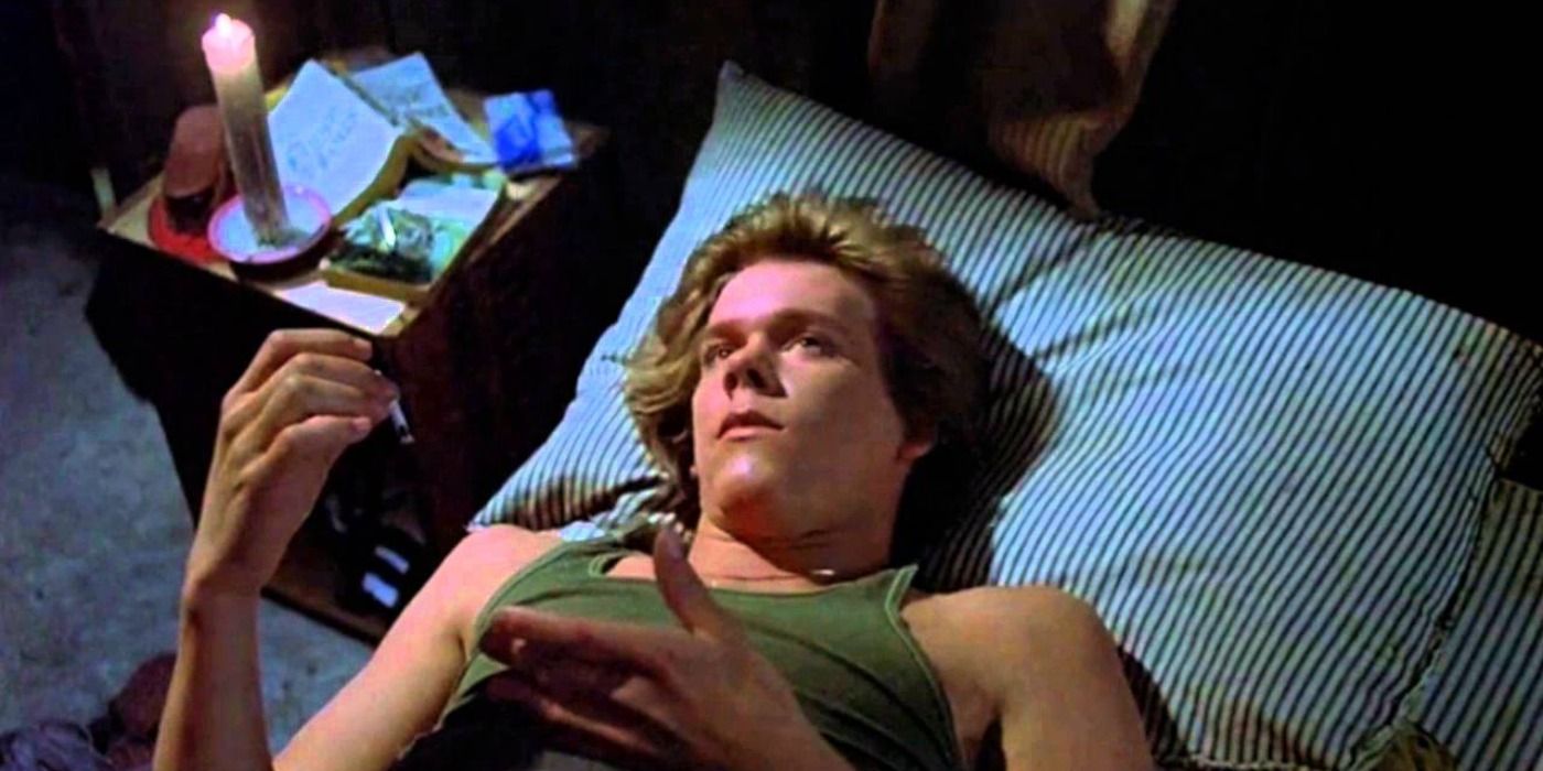 Kevin Bacon dies in Friday the 13th