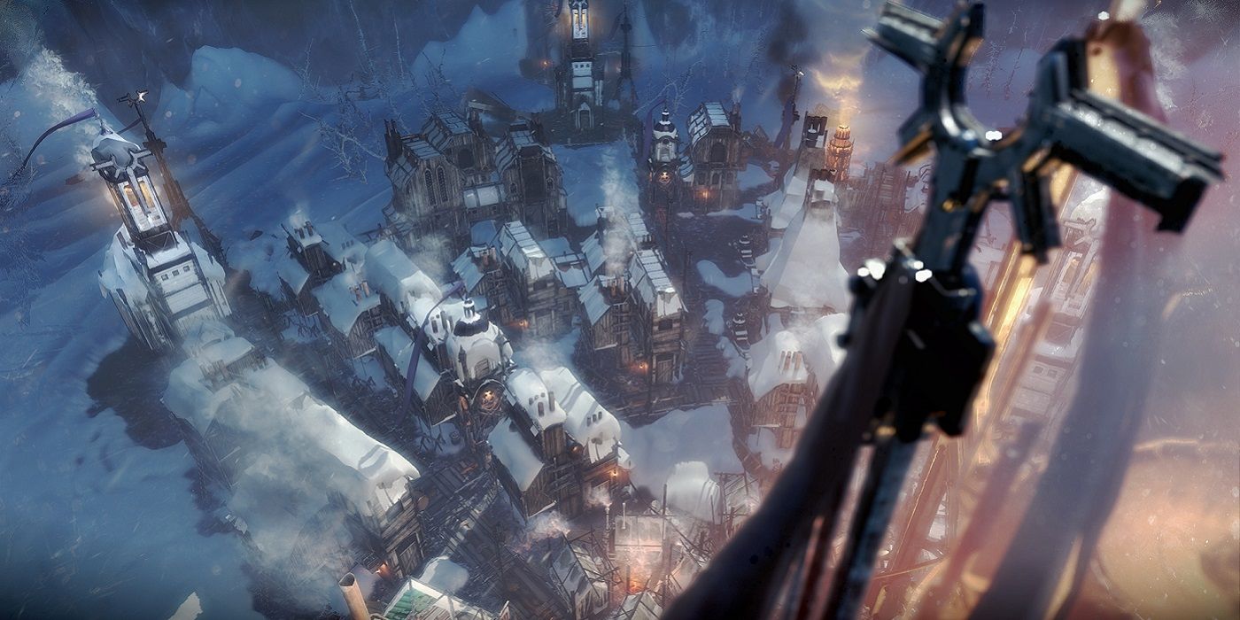 Frostpunk Frozen City Screenshot