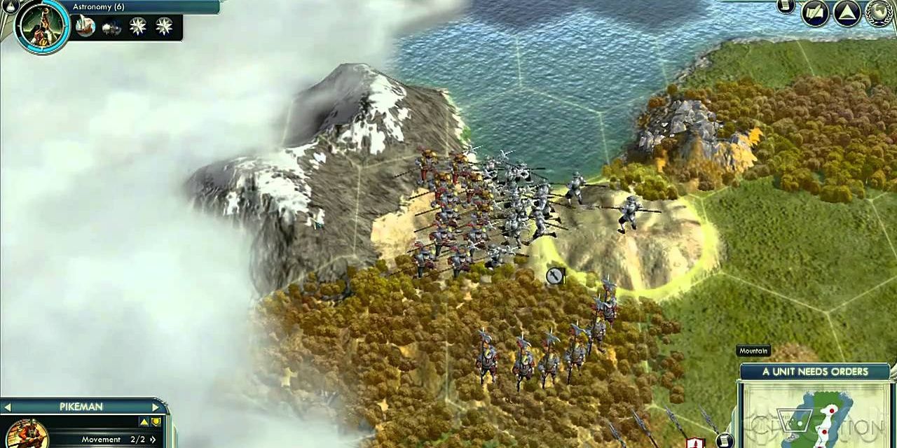 Gameplay from Civilization V 