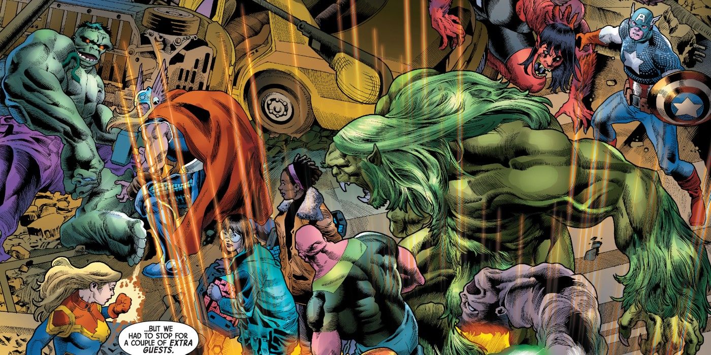 Gamma Flight Vs Avengers Immortal Hulk