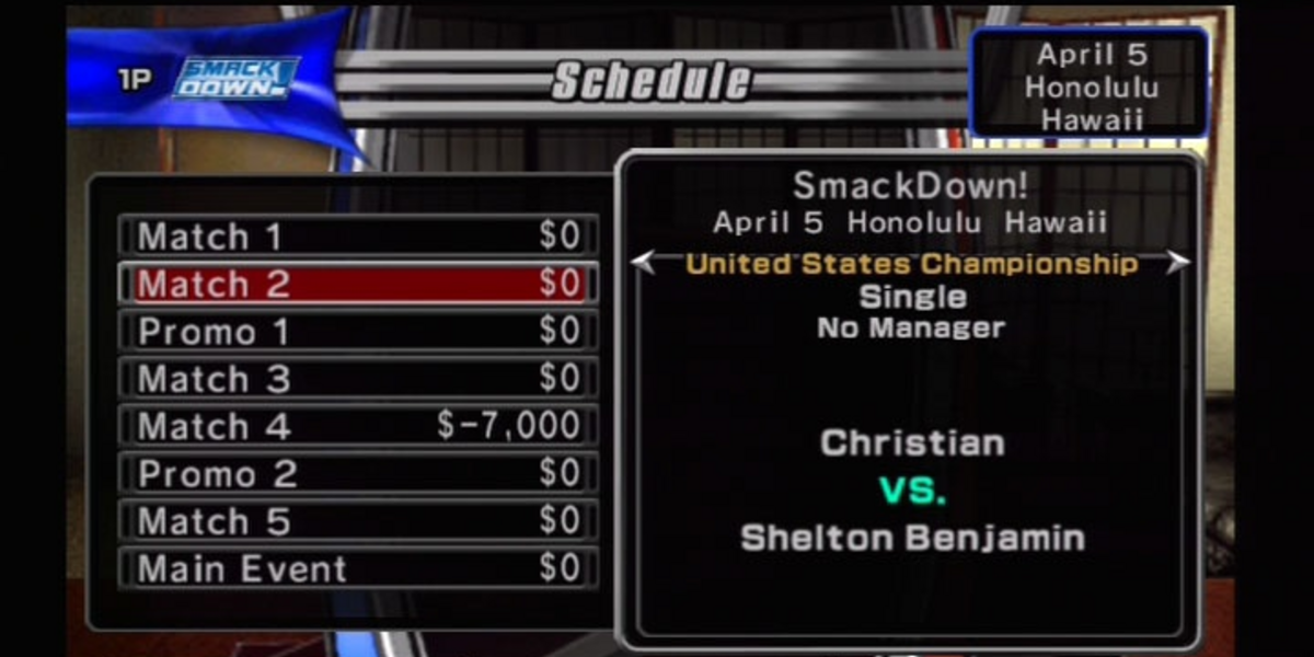 General Manager Mode in Smackdown vs. Raw 2006