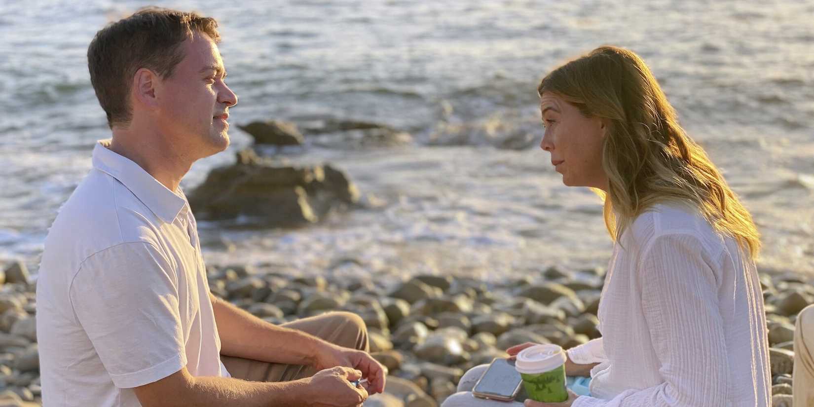 George appears to Meredith in a dream in Grey's Anatomy