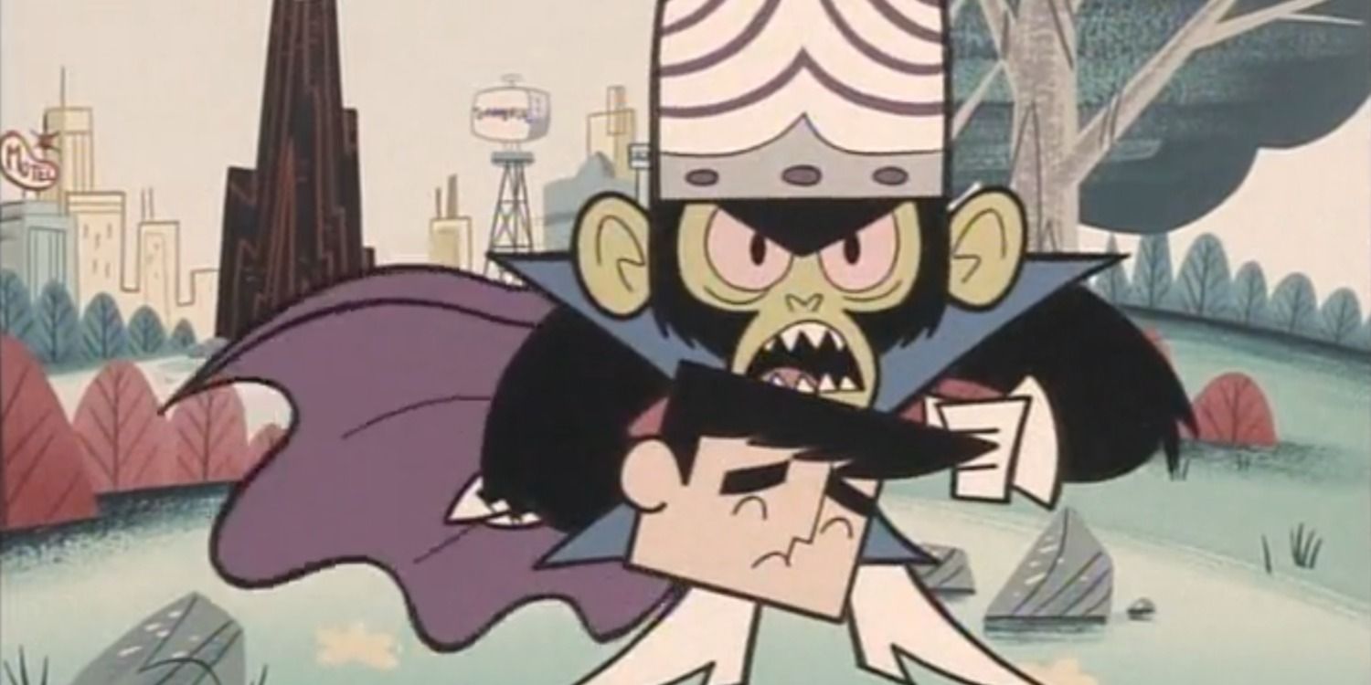Mojo Jojo tries to go back in time to stop the Powerpuff Girls before they're born