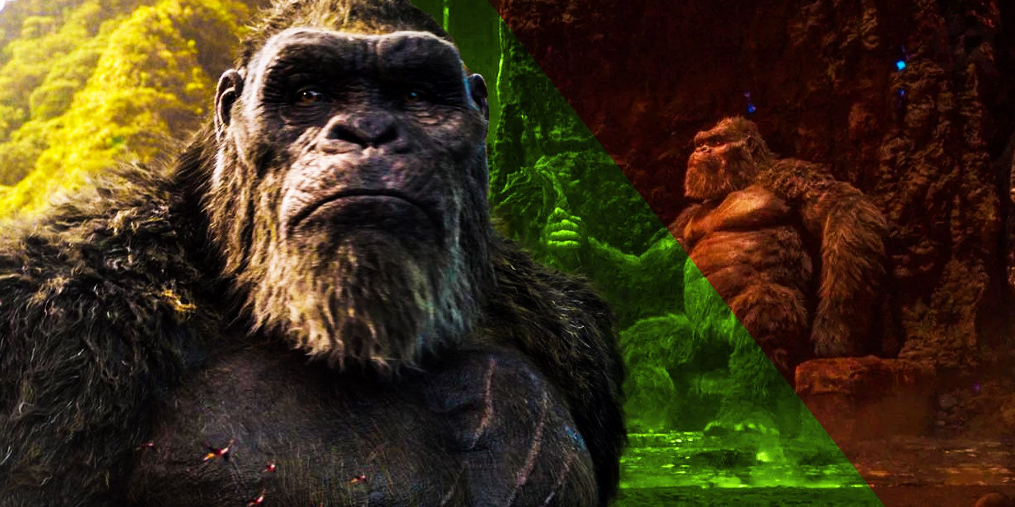 Godzilla vs kong Hollow earth titan wars King kong throne