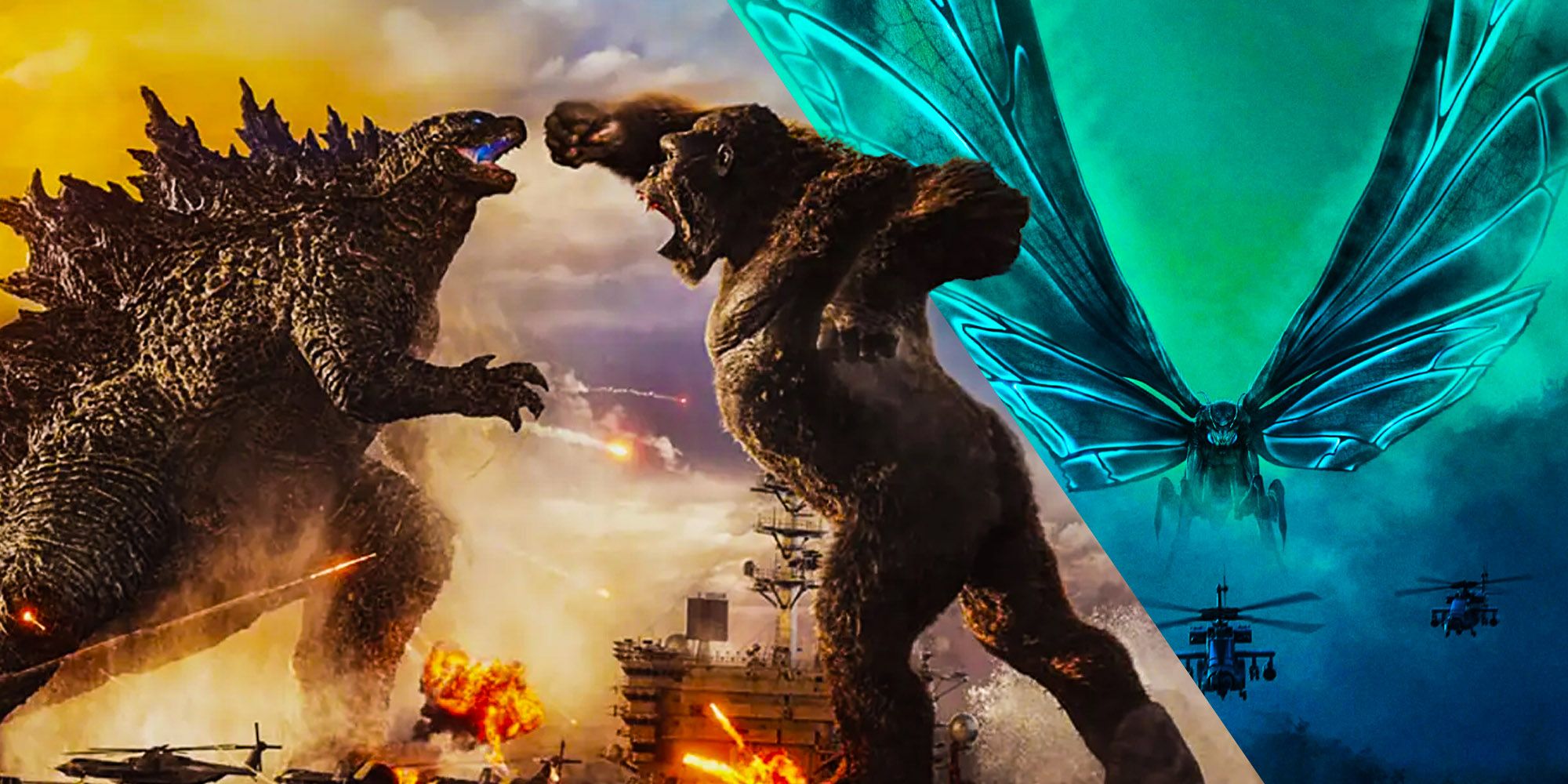 Godzilla vs kong Mothra Titan wars