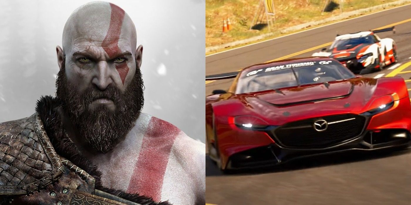 Gran Turismo 7 God of War Kratos Cover