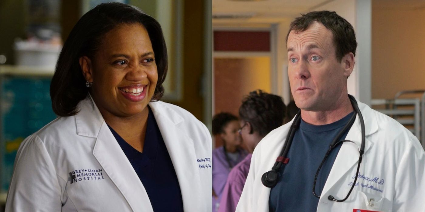 Bailey on Grey's Anatomy and Cox on Scrubs