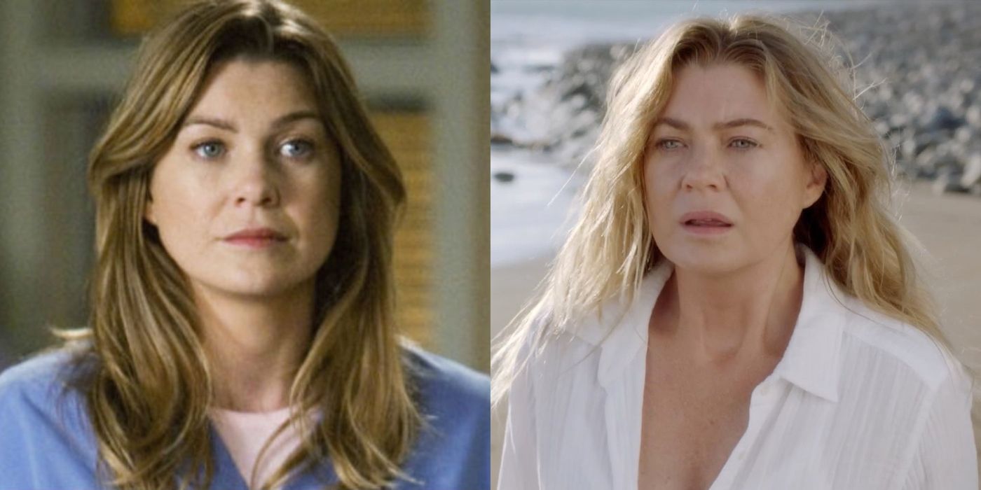 Meredith Grey at the hospital and on the beach Grey's Anatomy Featured Image