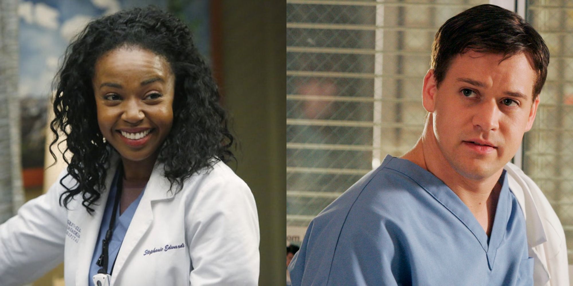Grey&rsquo;s Anatomy characters collage