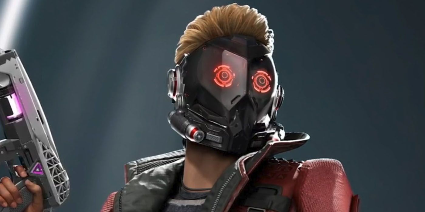 Guardians of the Galaxy Game Star Lord Close-Up