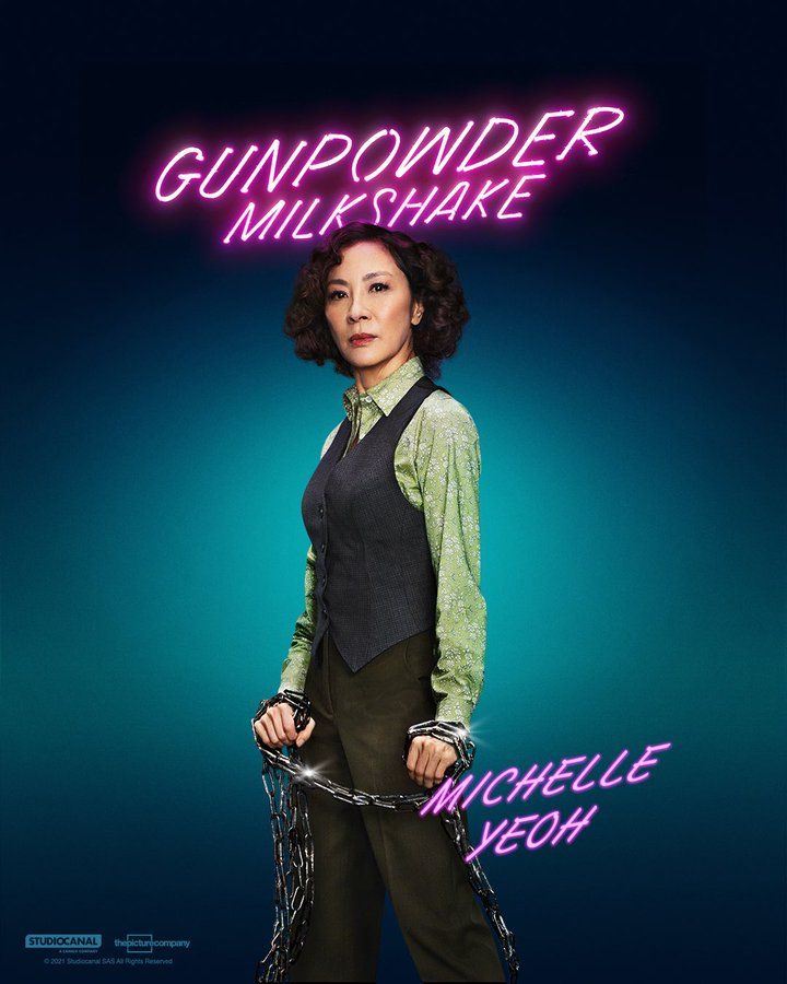 Gunpowder Milkshake Movie Reveals Stylized Character Posters 