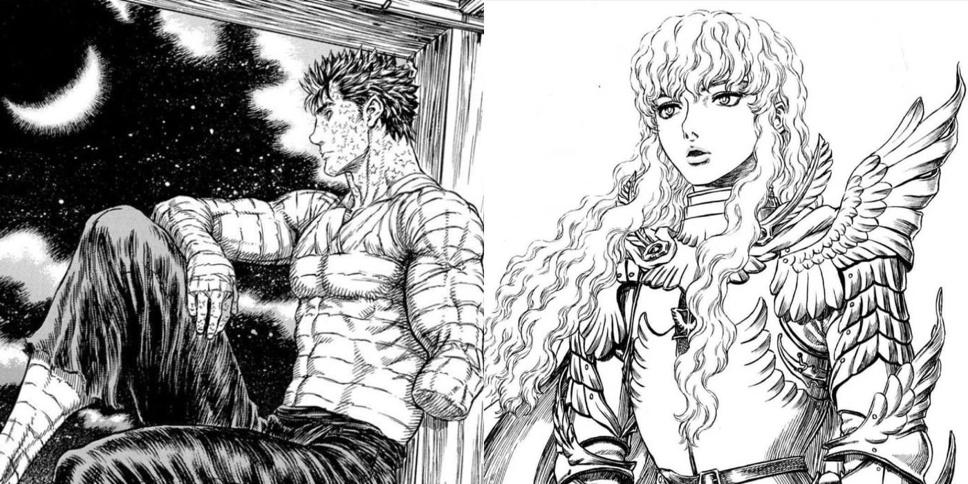 Guts and Griffith in Berserk