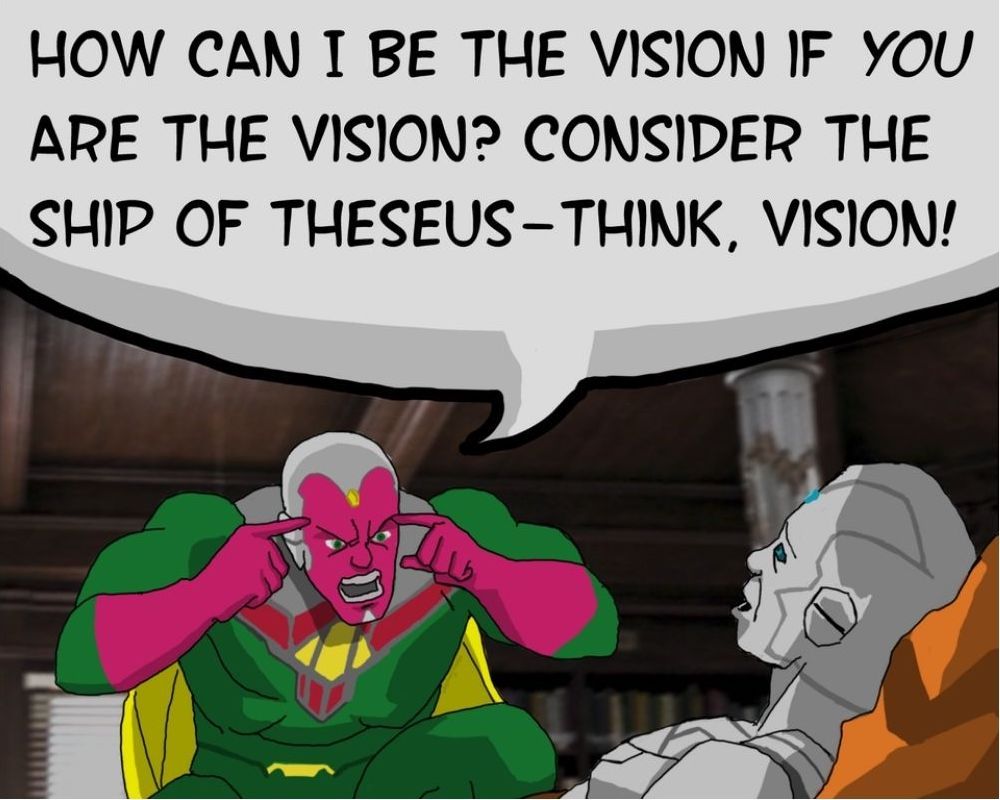 Think Mark meme with Vision yelling at Vision by HenryTungsten