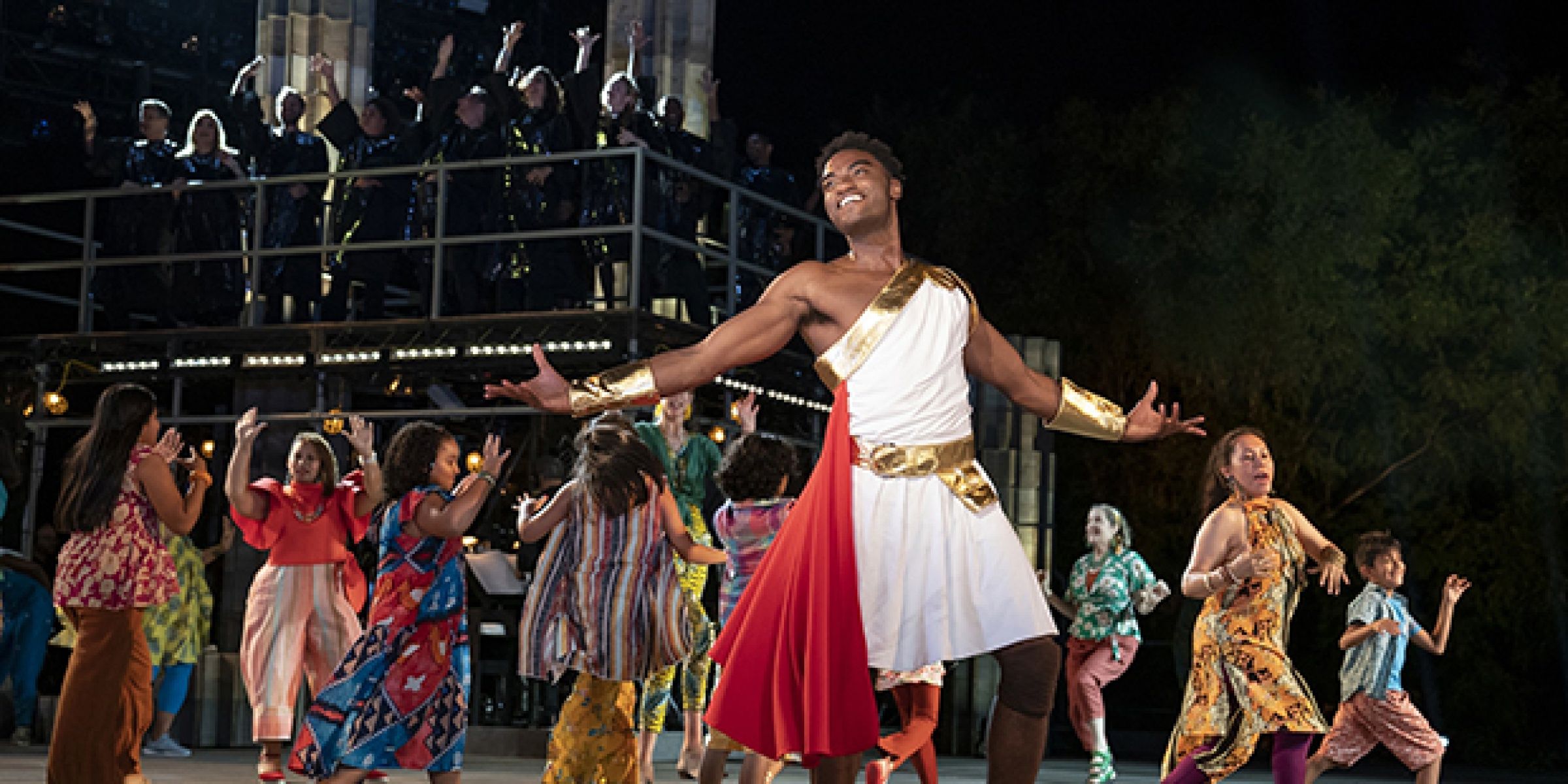 Hercules musical on stage (Credit: PlayBill.com)