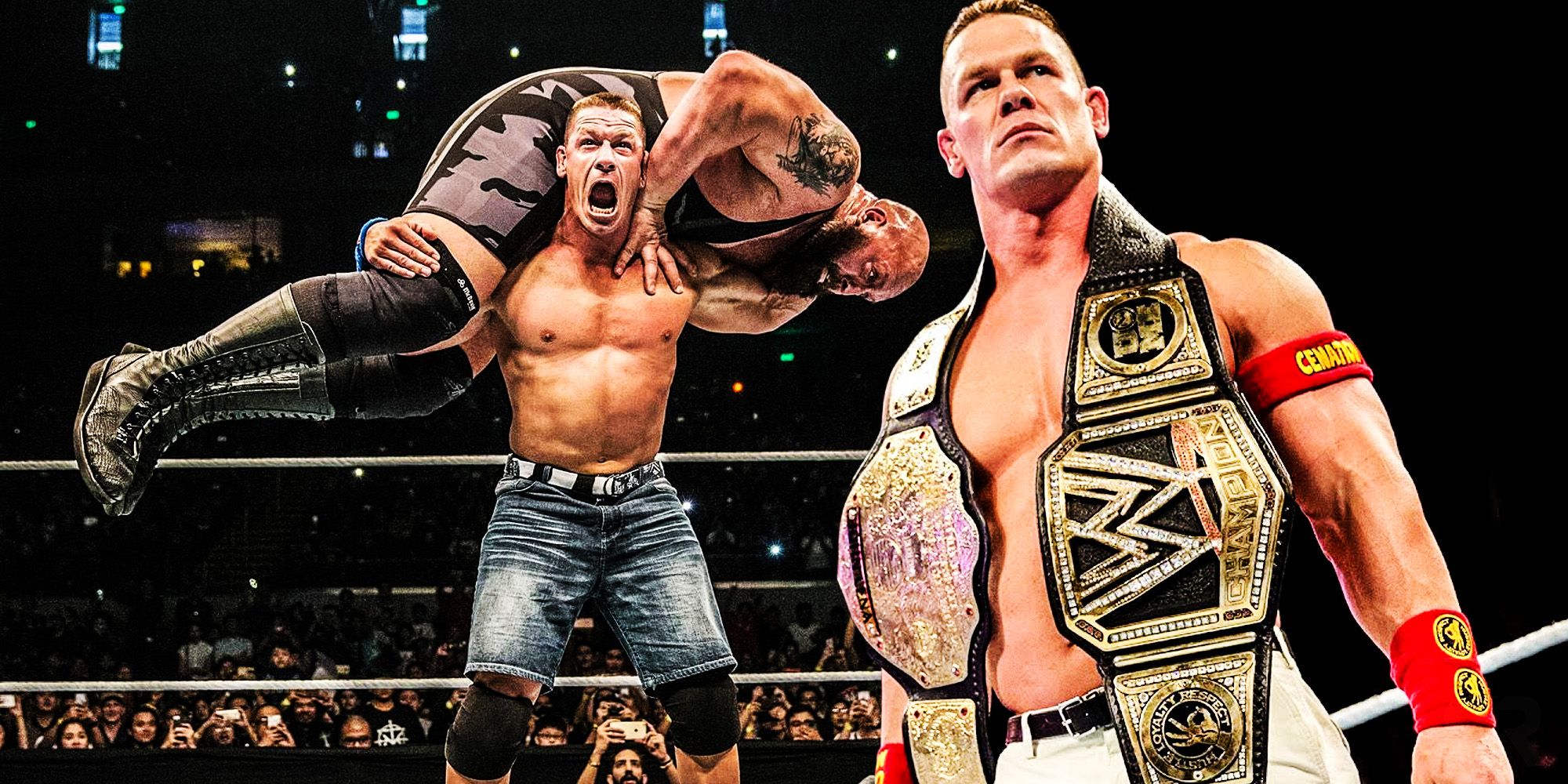 How John Cena Won All 16 Of His WWE World Titles the big show