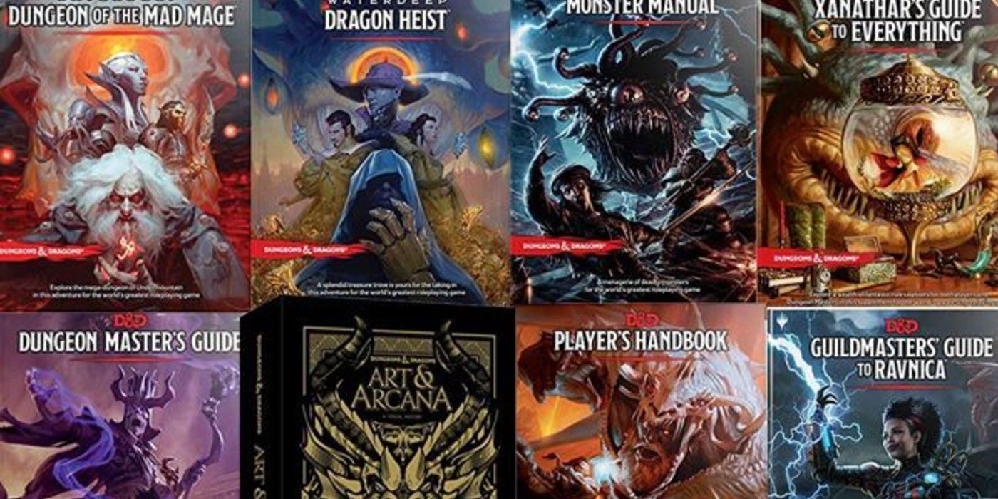 5e D&amp;D Supplements and Core Books