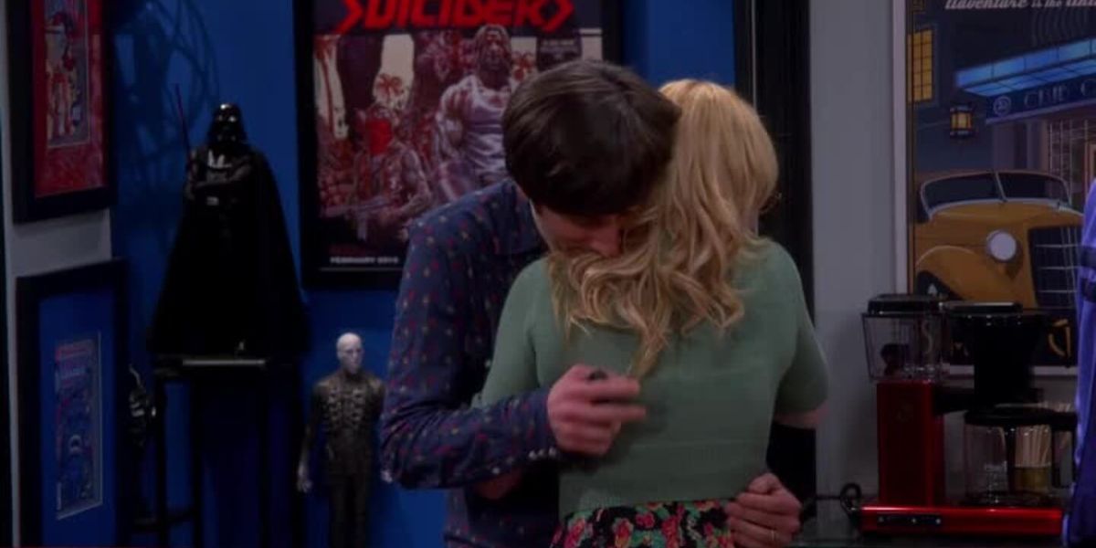 Howard and Bernadette in The Big Bang Theory