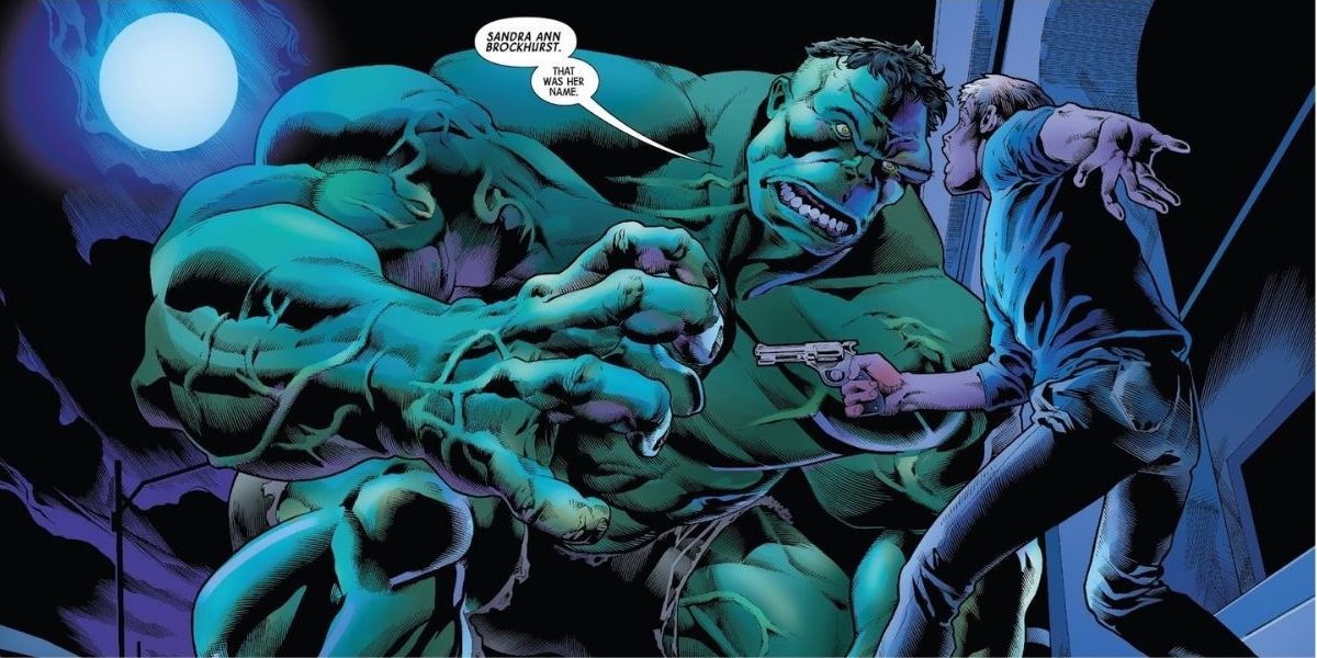 The Hulk corners the man who shot and killed Bruce Banner