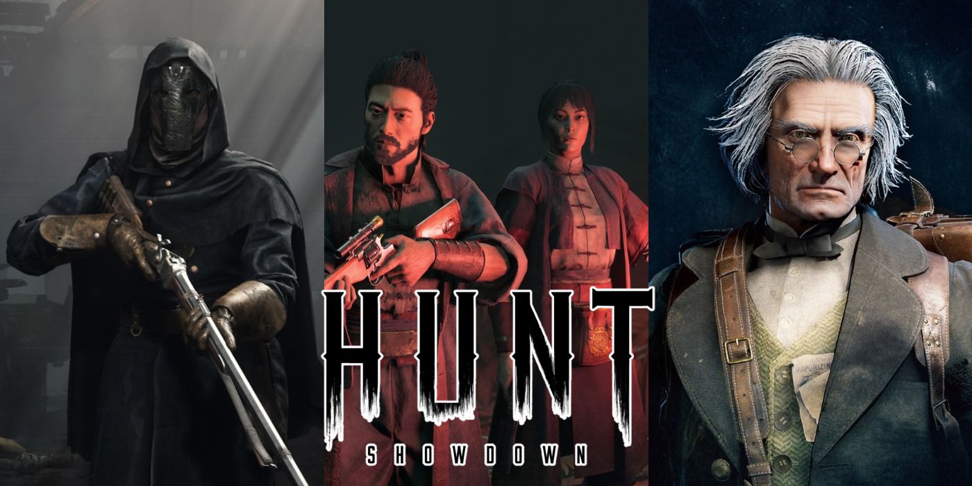 DLC Characters Featured in Crytek's Hunt Showdown game.