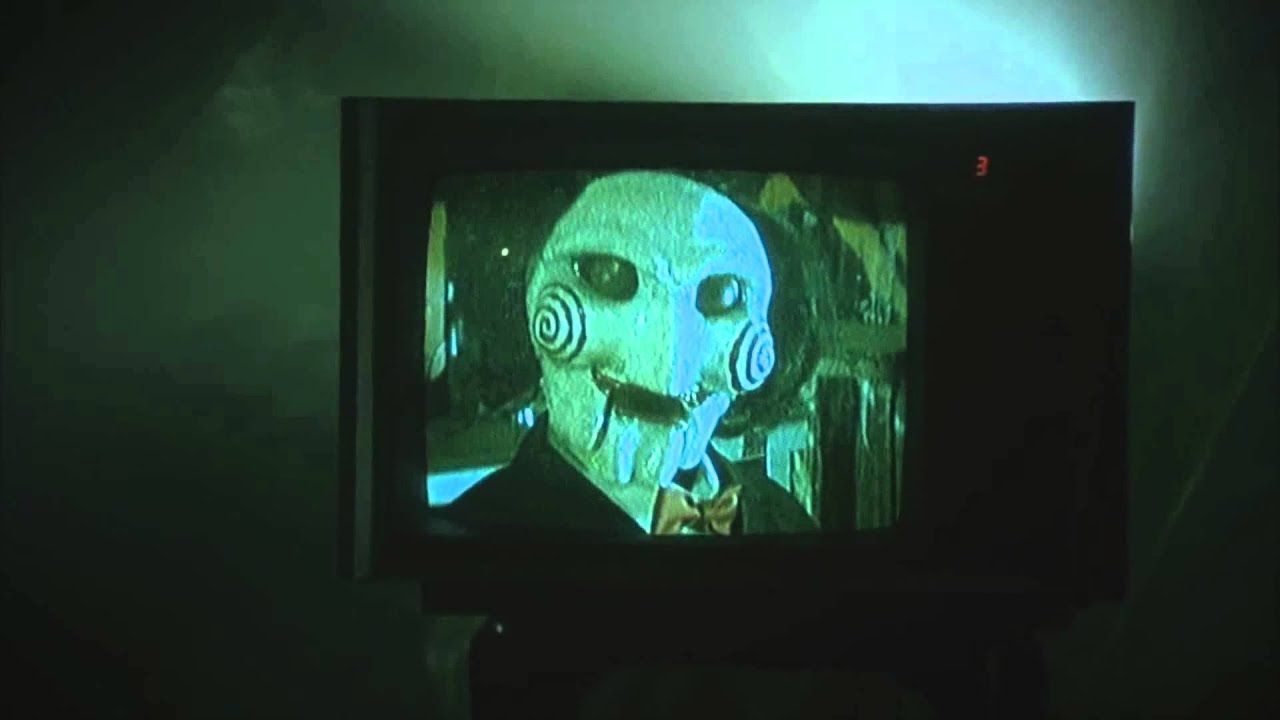 A VHS recording of the Billy Puppet in the Saw movie franchise.