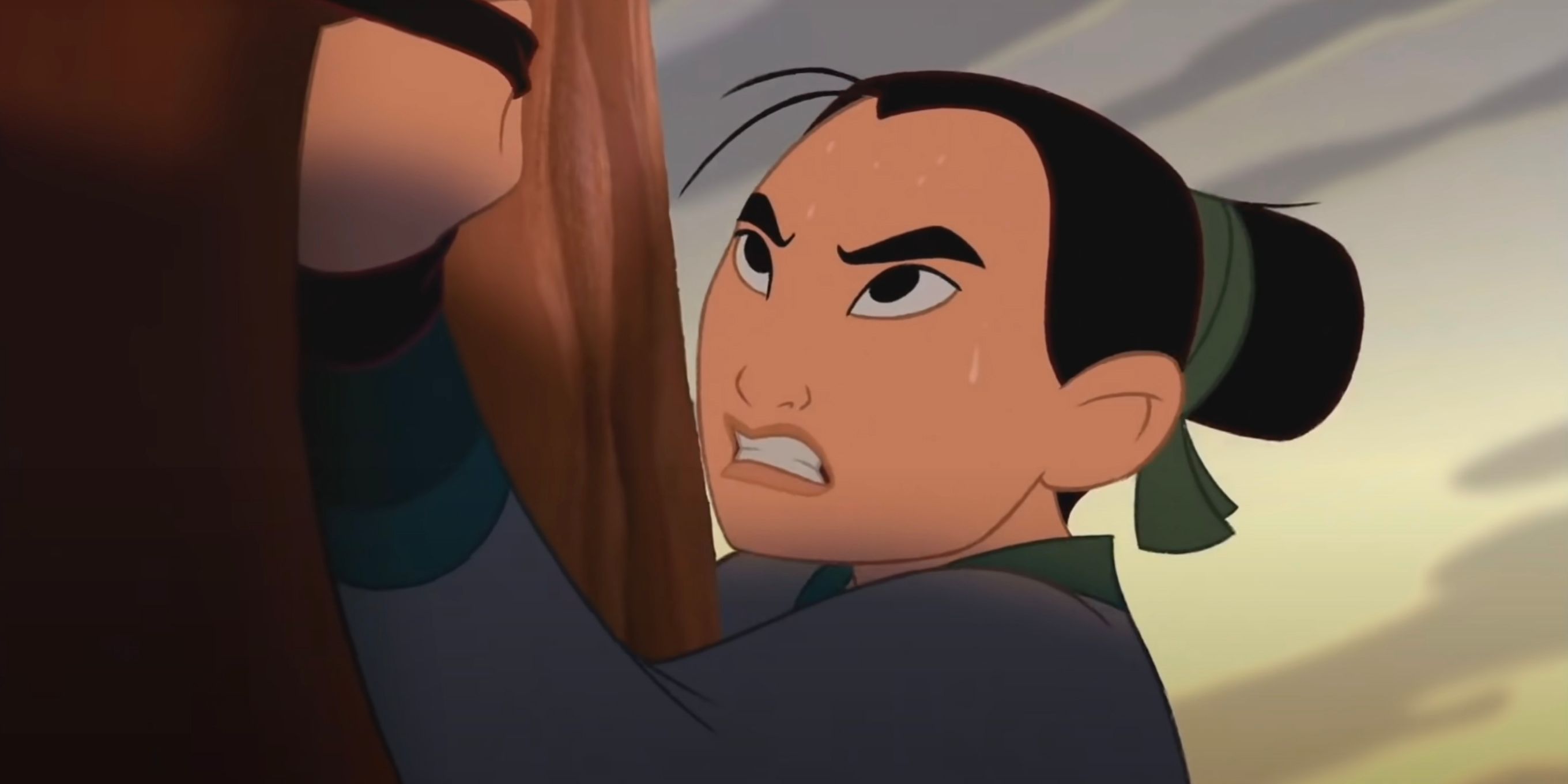 The characters in Mulan sing I'll Make a Man Out of You.