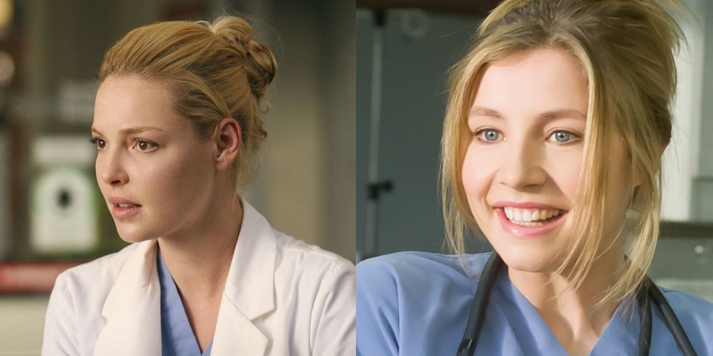 Izzie on Grey's Anatomy and Elliot on Scrubs