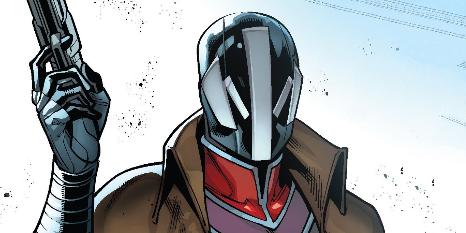 J'Son Of Spartax in his masked form in Guardians Of The Galaxy comics