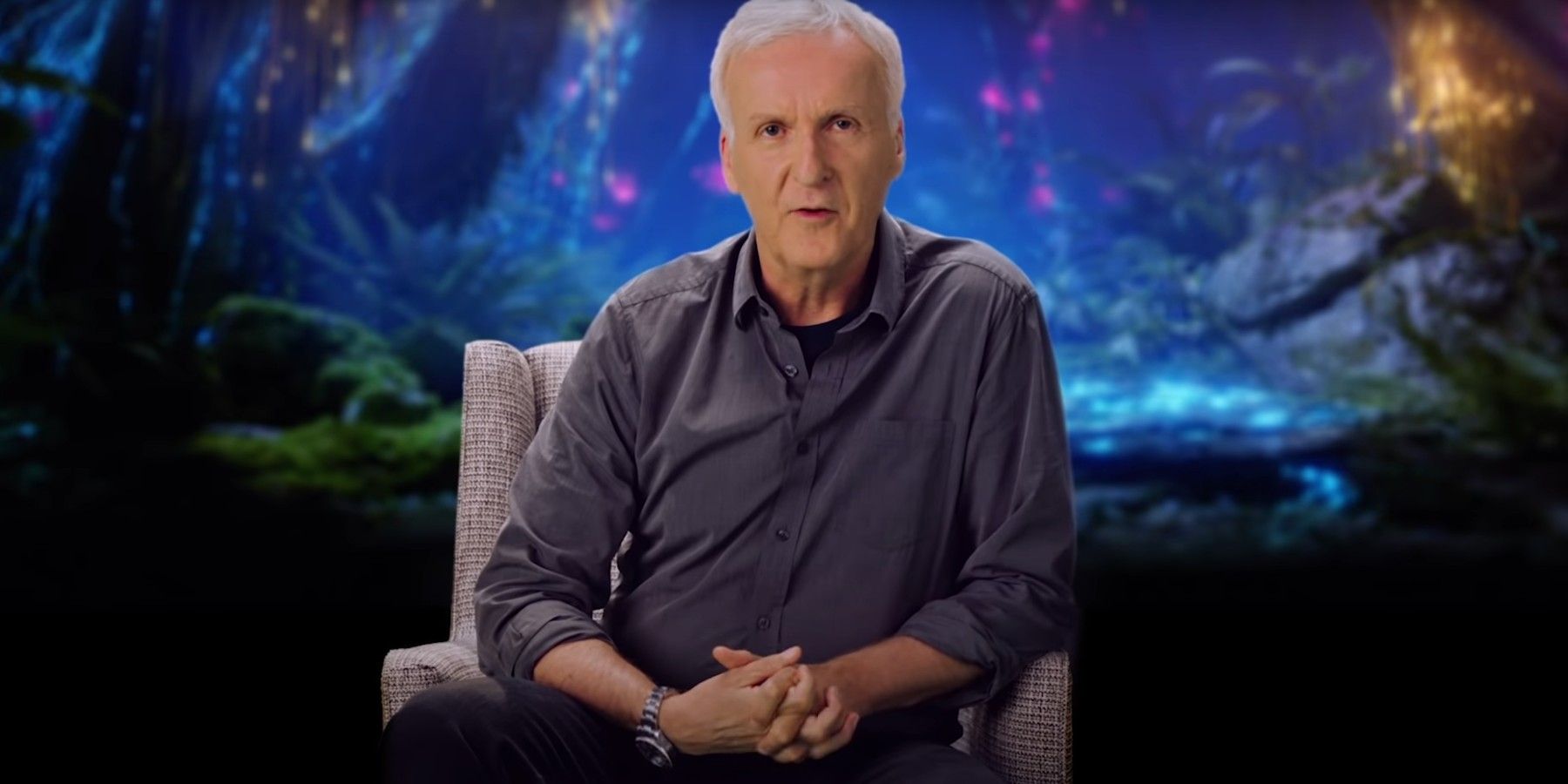 James Cameron appearing on MasterClass