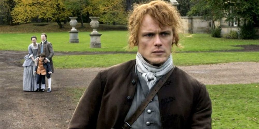 Jamie leaves Willie in Outlander.