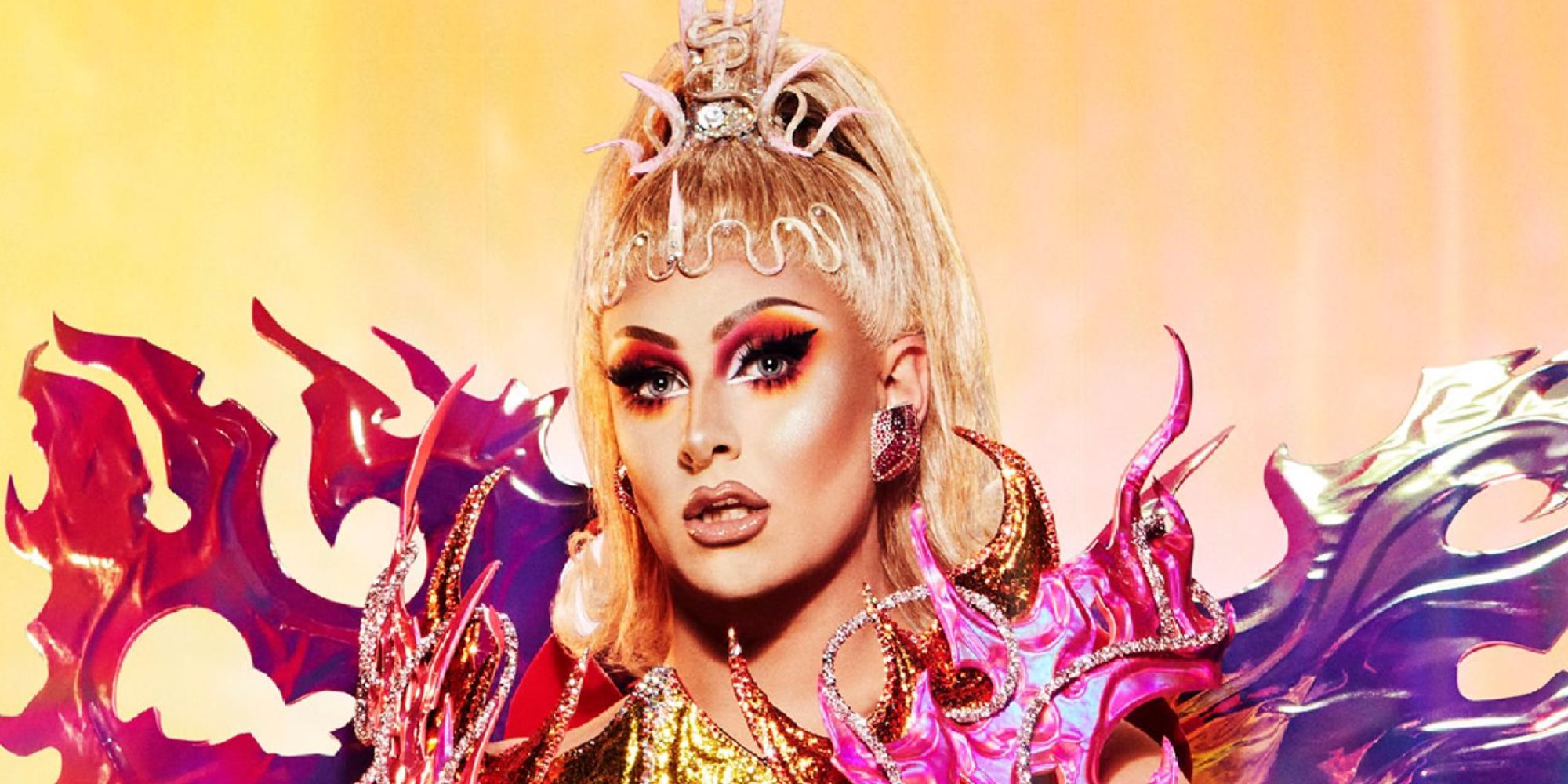 Jan poses in a promo photo for RuPauls Drag Race All Stars 6