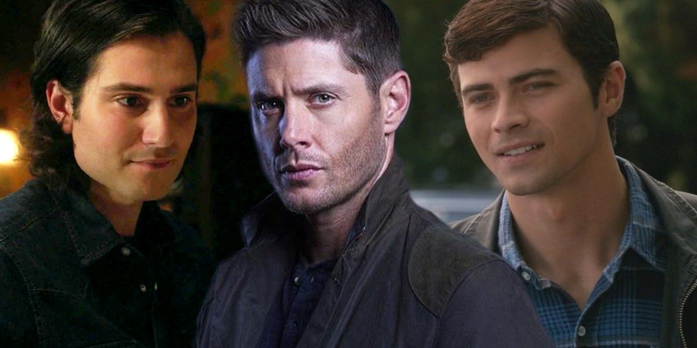 Jensen Ackles as Dean Winchester, Young John and Dean Jr in Supernatural