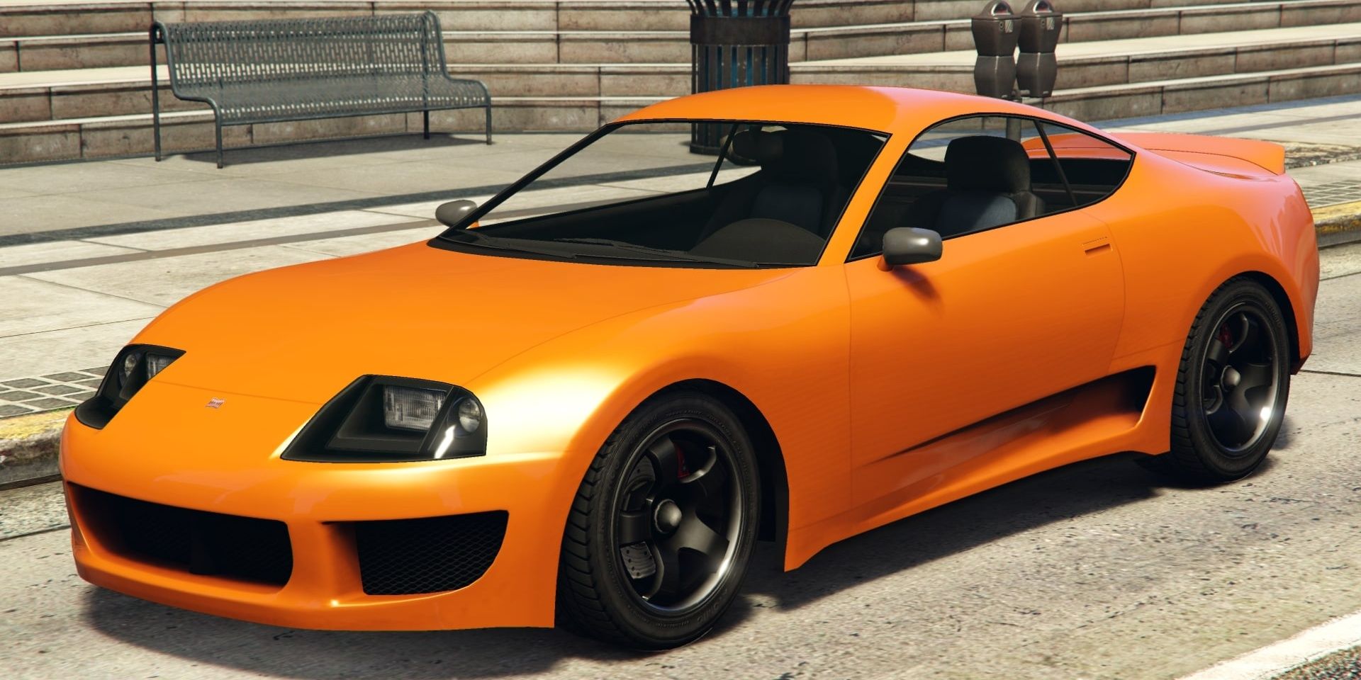 GTA 5 Jester Classic car parked