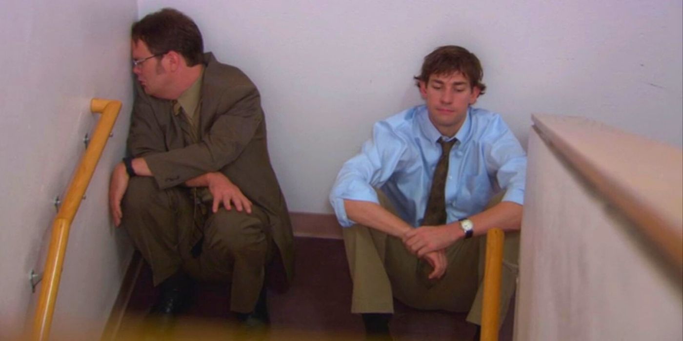 Jim helps Dwight through heartbreak on The Office