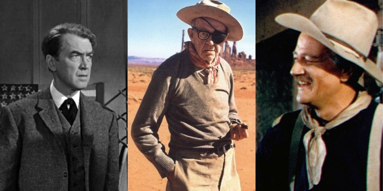 Collage of John Ford Westerns