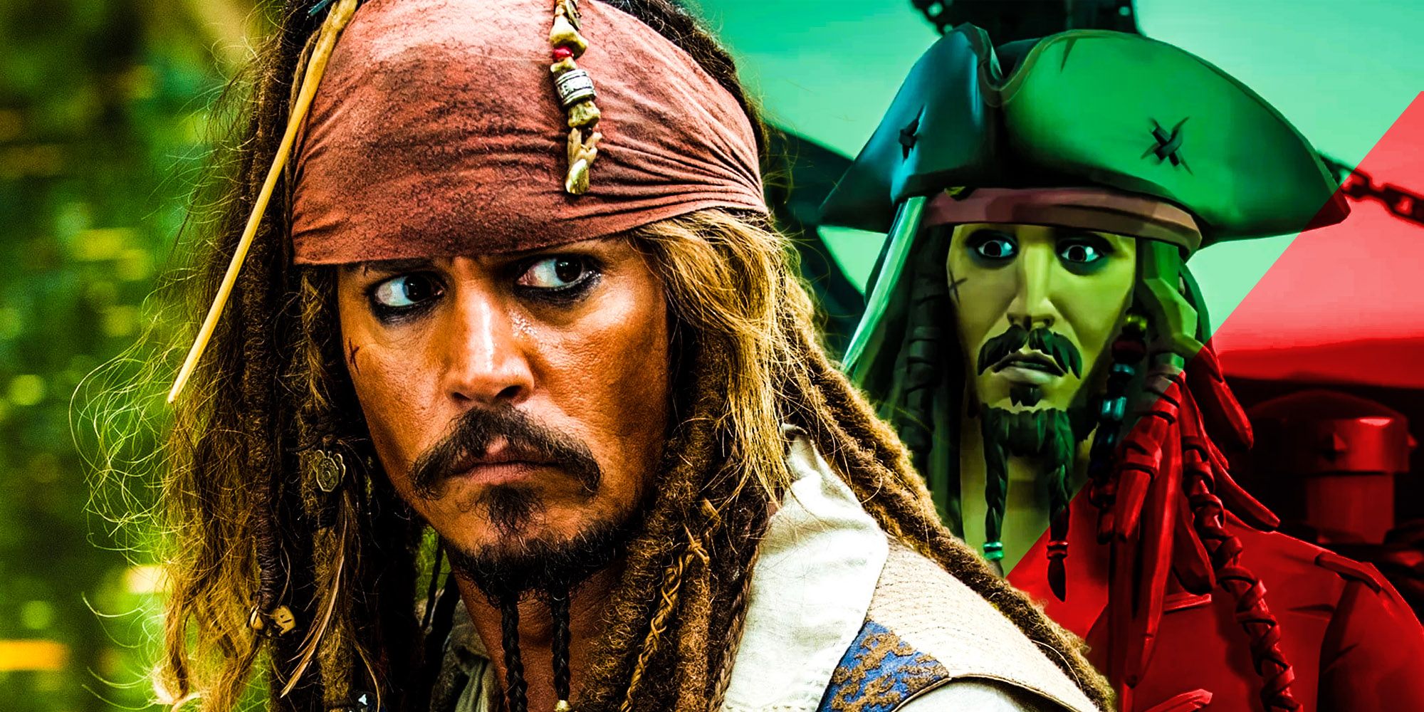 Johnny Depp Captain Jack sparrow Pirates of the Caribbean Return Sea of thieves a pirates life