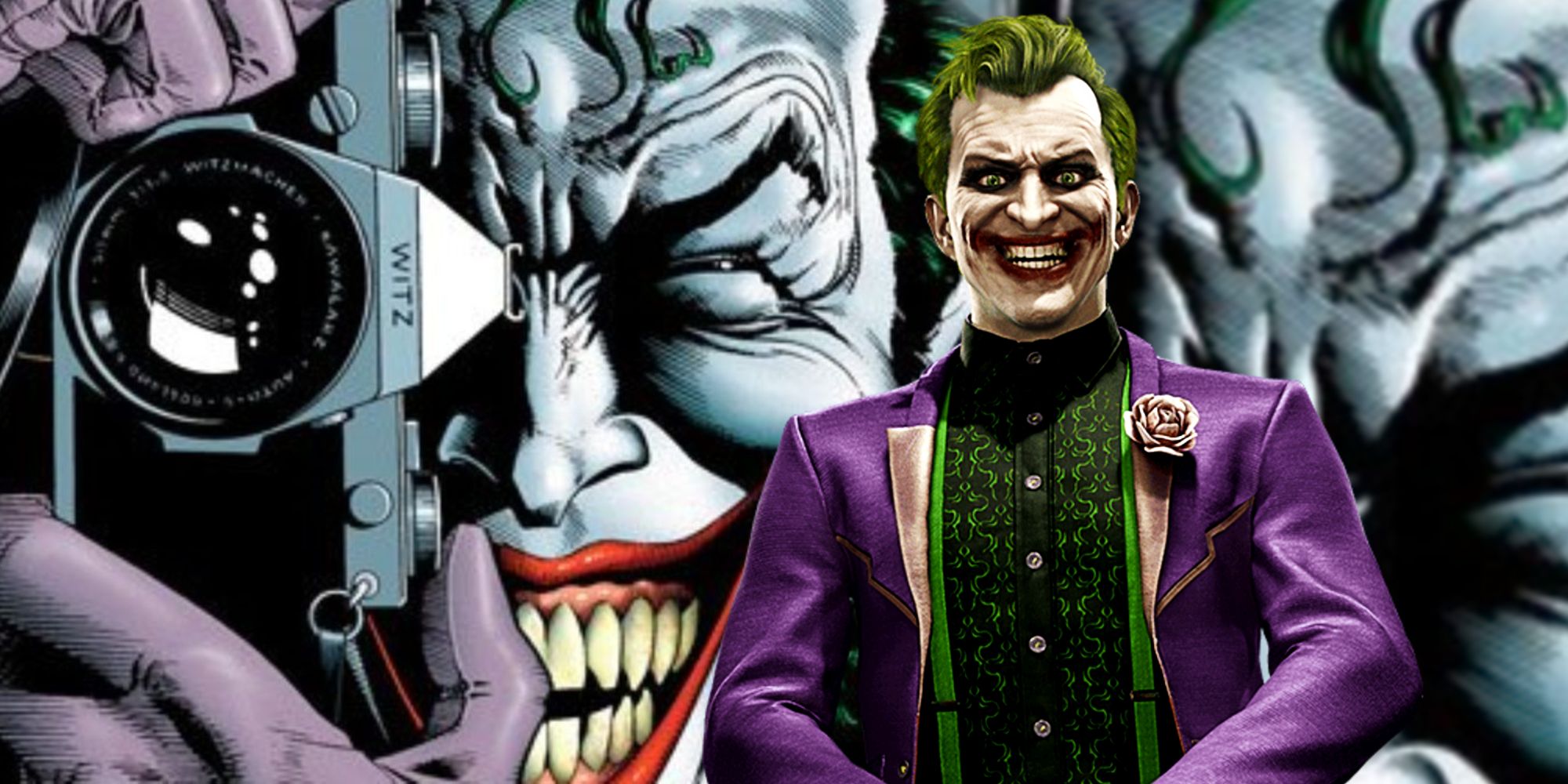 Joker in The Killing Joke and Mortal Kombat