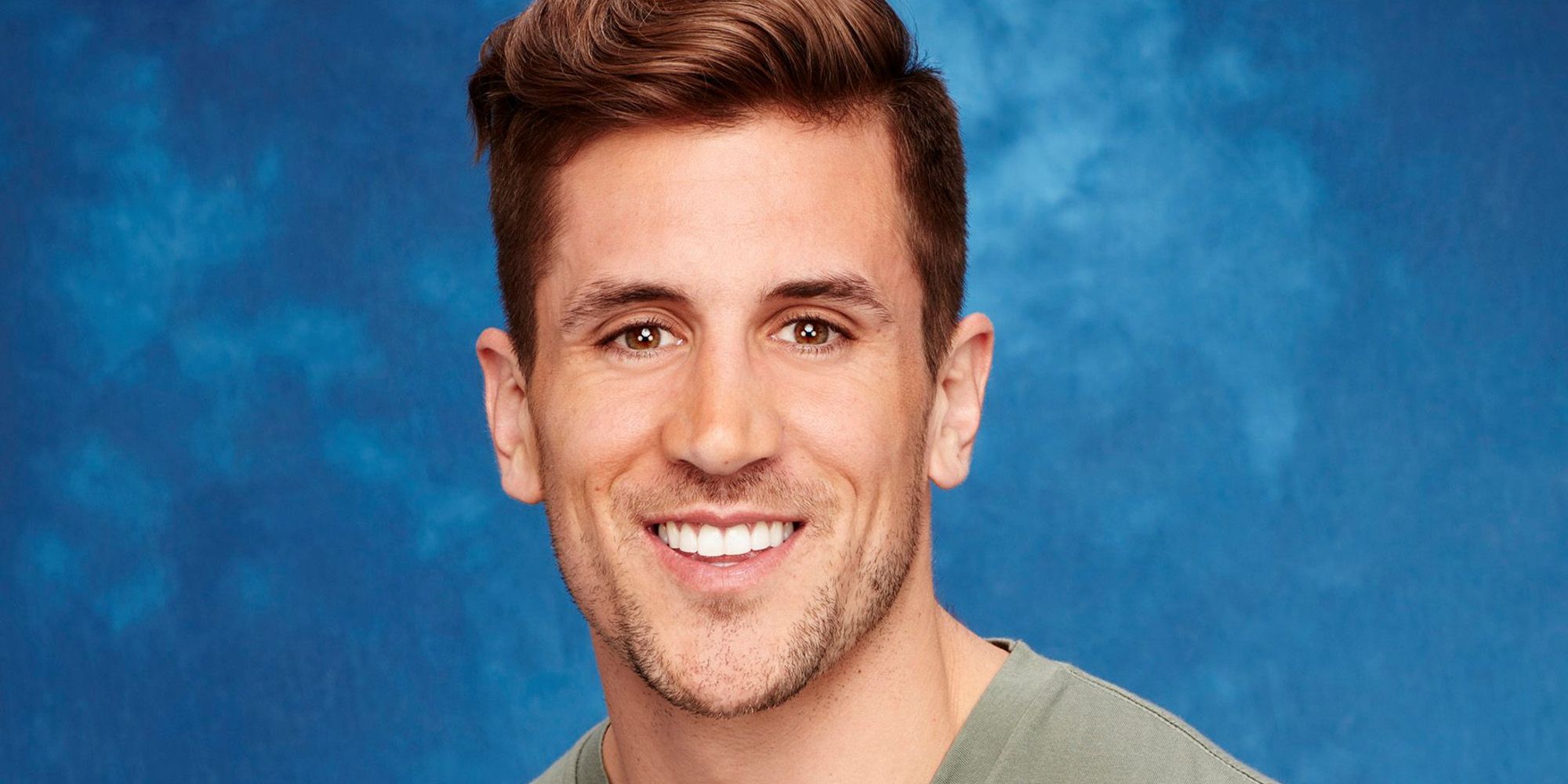Jordan Rodgers smiling in a promo photo for The Bachelorette